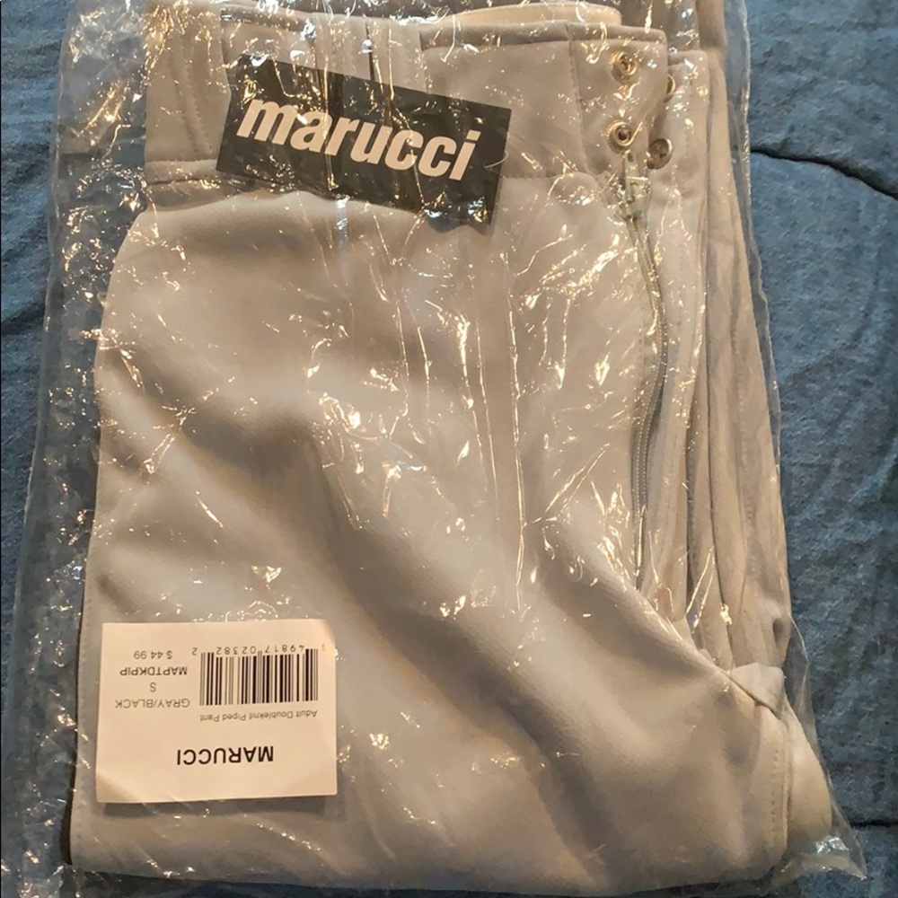 New!!!! Adult men’s piped grey baseball pants.